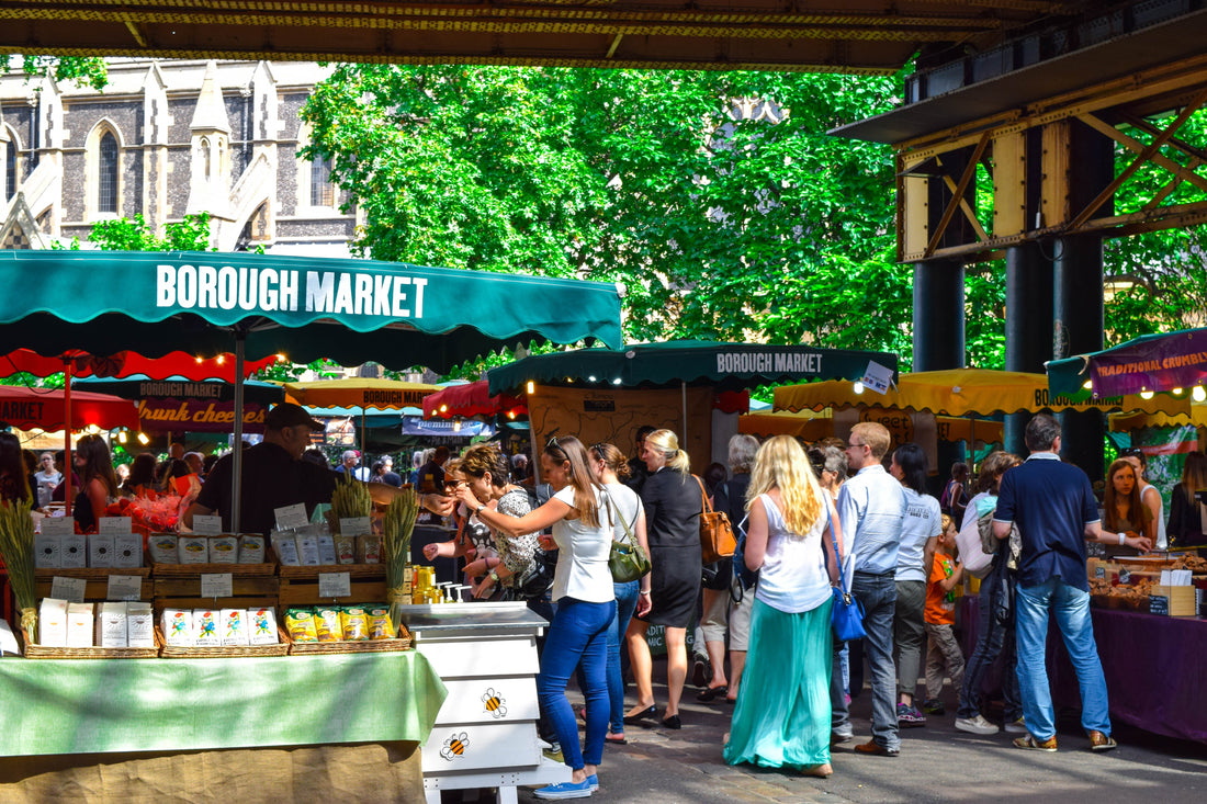 Borough market food market