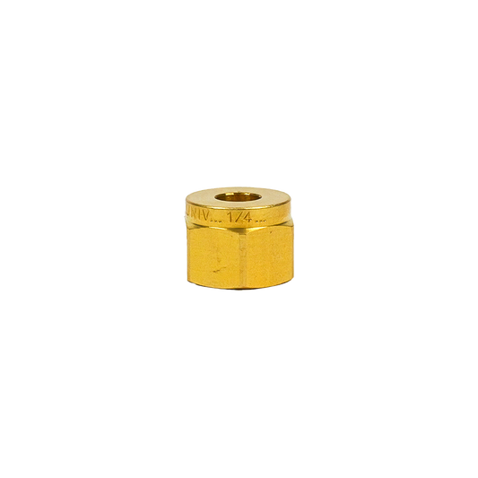 ¼” Brass Nut (Bag of 10)