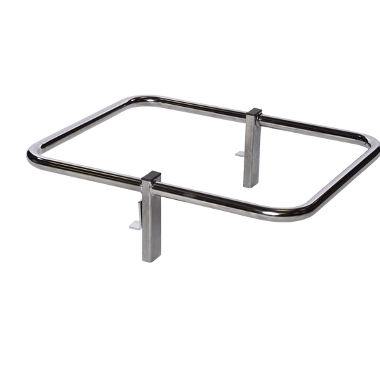 Double pan support accessory for Cinders BBQ grills