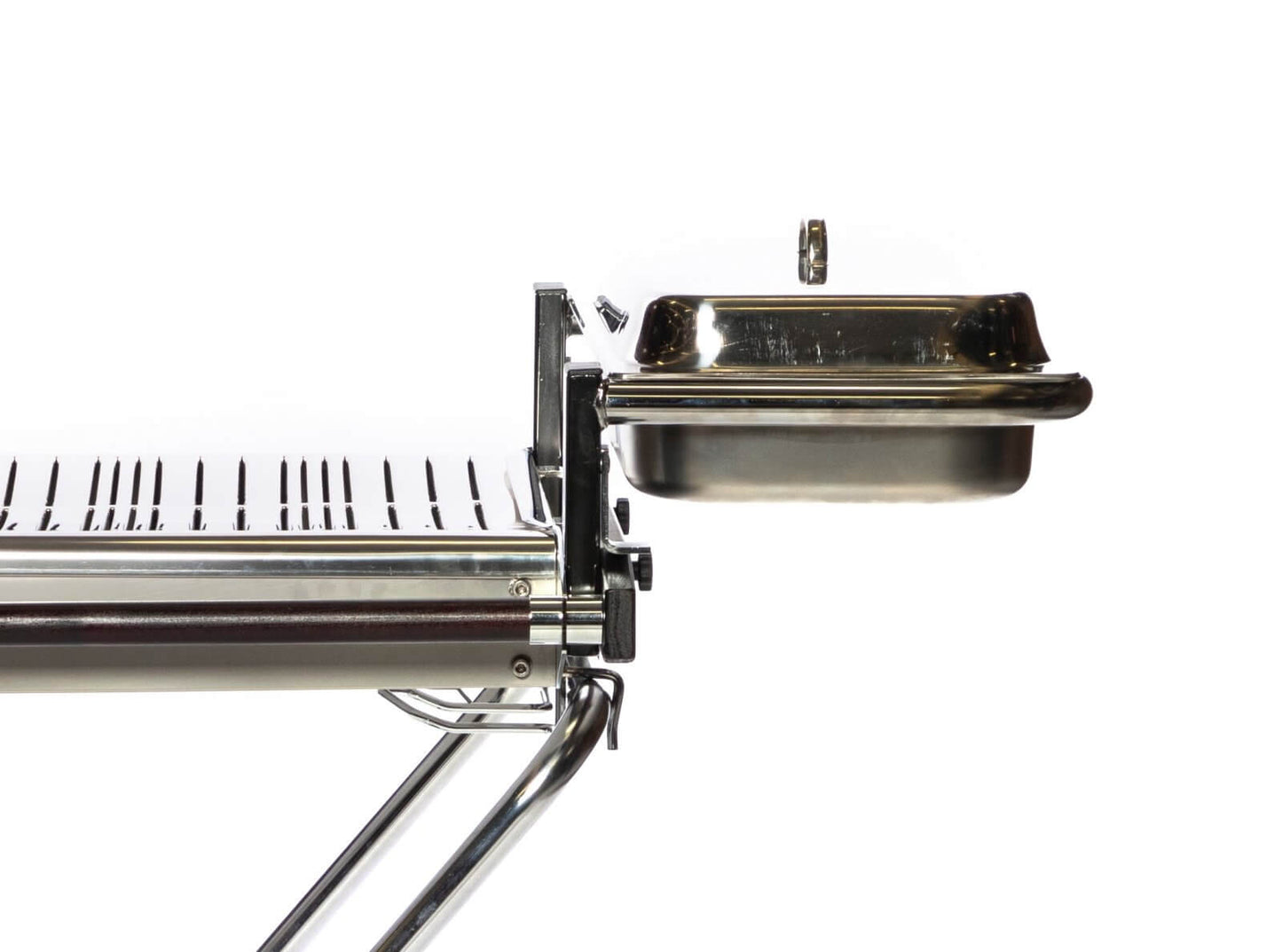 Single Pan Support with Pan Lid - Cinders BBQ Accessories