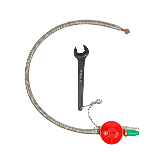 Regulator / Hose Assembly, c/w Spanner for Hotelier Models