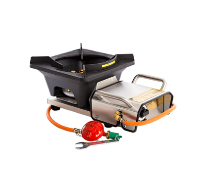 Professional street food BBQ setup with Cinders grills