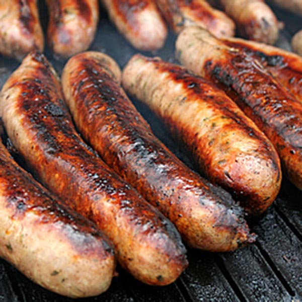 Outdoor BBQ grilling using Cinders commercial barbecue