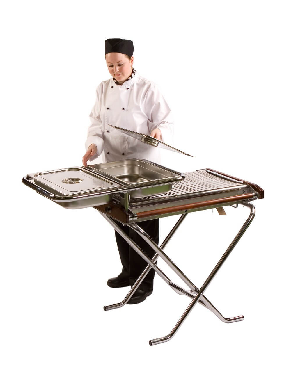 Cavalier Barbecue Grill with Pan Support - Cinders Barbecues